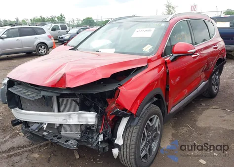 2021 Hyundai Santa Fe Limited z USA, uszkodzony, nr VIN 5NMS4DAL9MH353646
